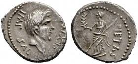 Roman Republican Coins   Sextus Pompeius Magnus. Denarius, Southern Spain 44, AR 3.83 g. SEX MA[GN] – IMP SAL Bare head of Cnaeus Pompeius r. Rev. PIE...