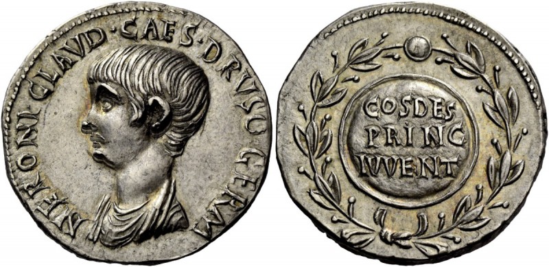 The Roman Empire 
 Nero caesar, 50 – 54. Cistophorus, Pergamum circa 51, AR 11....