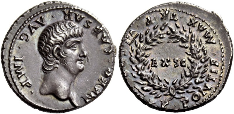 The Roman Empire 
 Nero augustus, 54 – 68. Denarius, Roma 60-61, AR 3.80 g. 
 ...