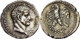 The Roman Empire 
 Galba, 68 – 69. Tetradrachm, Antioch July 68 – January 69, AR 15.07 g. 
 Description: AVTOKPRATωP CEPOVIOC ΓAΛBAC CEBACTOC Bare h...