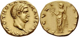 The Roman Empire 
 Otho, 69. Aureus, Roma 15 January-8 March 69, AV 7.34 g. 
 Description: IMP M OTHO CAESAR AVG TR P Bare head r. Rev. SECVRI – TAS...
