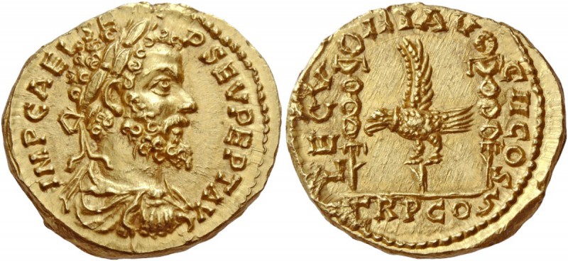The Roman Empire 
 Septimius Severus, 193 – 211. Aureus, Uncertain Eastern mint...