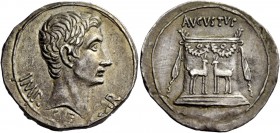 The Roman Empire 
 Octavian as Augustus, 27 BC – 14 AD 
 Cistophoric tetradrachm, Ephesus circa 25-20 BC, AR 11.85 g. IMP CAE – SAR Bare head r. Rev...