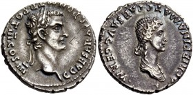 The Roman Empire 
 Gaius, 37 – 41 
 Denarius 40, AR 3.72 g. C CAESAR AVG PON M TR POT III COS III P P Laureate head of Gaius r. Rev. AGRIPPINA MAT C...