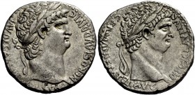 The Roman Empire 
 Nero augustus, 54 – 68 
 Tetradrachm, uncertain mint in Syria 63-68, AR 15.12 g. NERO CLAVD DIVI C – LAVD F CAESAR AVG GER Laurea...