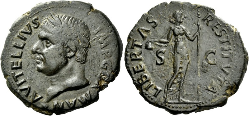 The Roman Empire 
 Vitellius, circa late April – 20 December 69 
 As, Tarraco ...