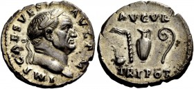 The Roman Empire 
 Vespasian, 69 – 79 
 Vespasian’s portraits continue the 'massive' portrait style developed under Nero, but with the addition of h...