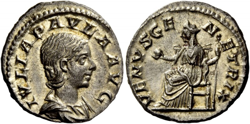 The Roman Empire 
 Julia Paula, first wife of Elagabal 
 Julia Paula is portra...