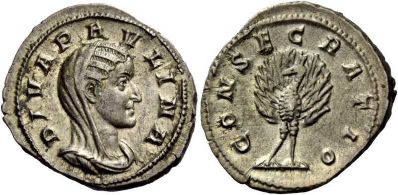 The Roman Empire 
 Paulina, wife of Maximinus I 
 Paulina’s only portrait type...
