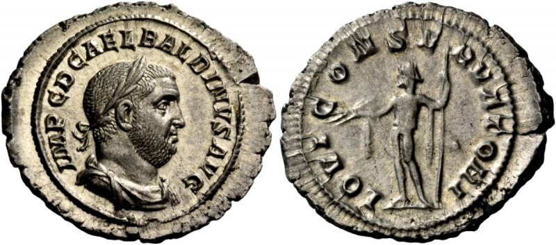 The Roman Empire 
 Balbinus, 22 April – 29 July 238 
 Balbinus has one very di...