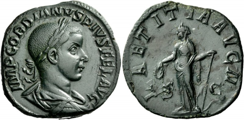 The Roman Empire 
 Gordian III augustus, 238 – 244 
 Sestertius 241-243, Æ 18....
