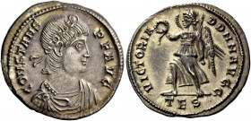 The Roman Empire 
 Constans, 337 – 350 
 Numismatic portraits of the three surviving sons of Constantine the Great as augusti naturally leave their ...