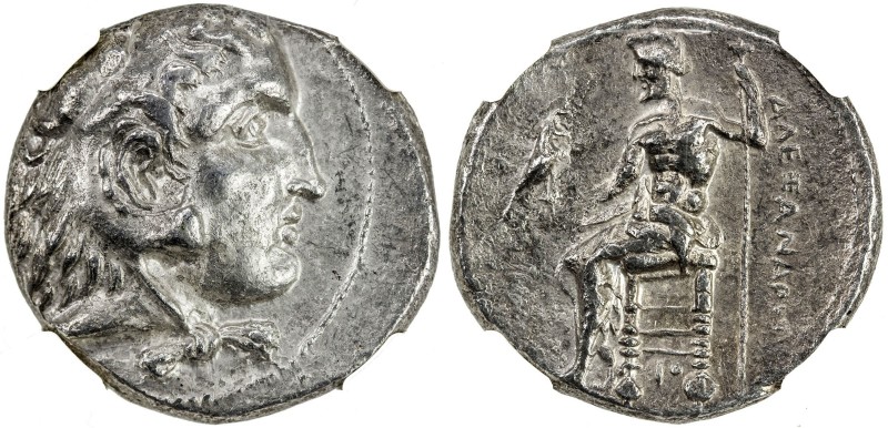 MACEDONIAN KINGDOM: Alexander III, the Great, 336-323 BC, AR tetradrachm, early ...