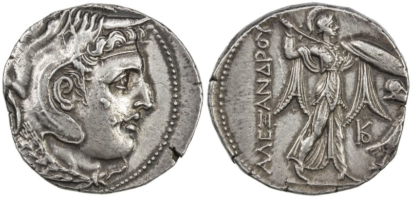 PTOLEMAIC KINGDOM: Ptolemy I Soter, as satrap, 323-305 BC, AR tetradrachm (15.66...