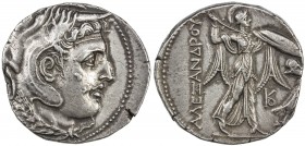 PTOLEMAIC KINGDOM: Ptolemy I Soter, as satrap, 323-305 BC, AR tetradrachm (15.66g), Svoronos-164; Zervos Issue 29, struck ca 311-305 BC, in the name o...