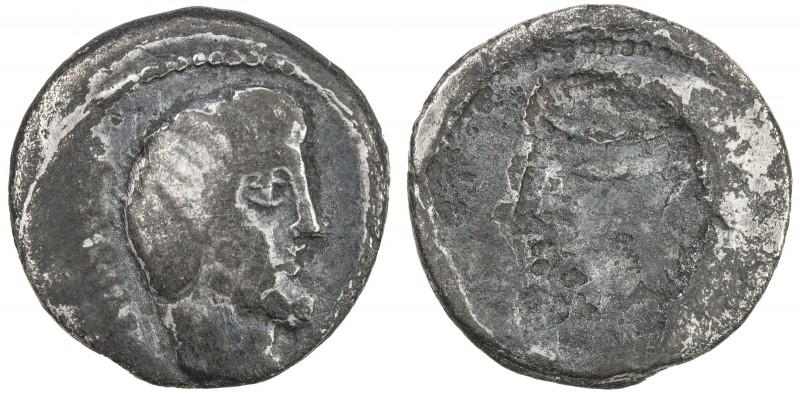 ROMAN REPUBLIC: L. Titurius L.f. Sabinus, 89 BC, AR denarius, Rome, Crawford-344...