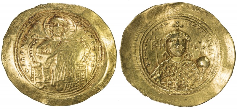 BYZANTINE EMPIRE: Constantine IX Monomachus, 1042-1055, AV histamenon (4.36g), S...