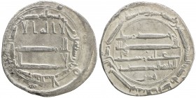 ABBASID: al-Rashid, 786-809, AR dirham (2.91g), Madinat al-Salam, AH178, A-219, standard obverse muled with a reverse die of al-Mahdi, type A-215.3, c...