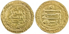 ABBASID: al-Radi, 934-940, AV dinar (3.52g), Suq al-Ahwaz, AH324, A-254.1, attractive VF.
Estimate: USD 200 - 240