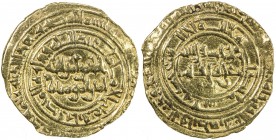 FATIMID: al-Hakim, 996-1021, AV dinar (4.10g), al-Mahdiya, DM, A-709.2, polished, VF.
Estimate: USD 180 - 220