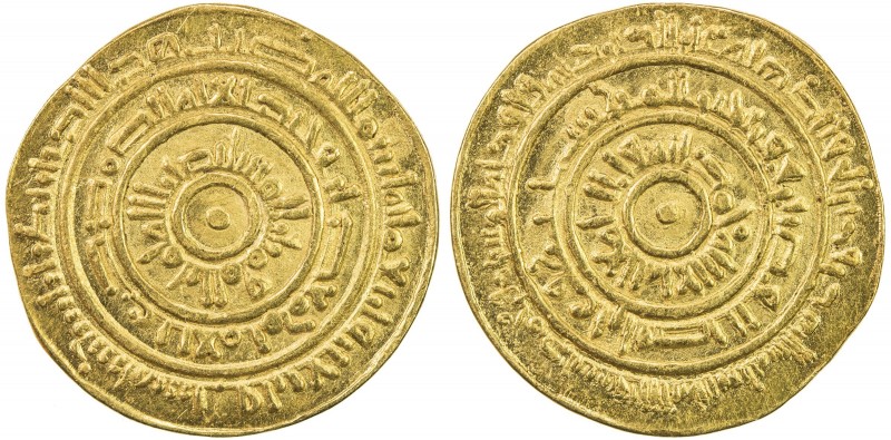 FATIMID: al-Mustansir, 1036-1094, AV dinar (3.84g), Tarabulus (Trablus), AH446, ...