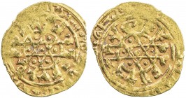 FATIMID: al-Mustansir, 1036-1094, AV ¼ dinar (1.00g) (Siqilliya), DM, A-722, stellate type, VF.
Estimate: USD 110 - 140