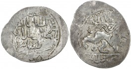 SELJUQ OF RUM: Kayqubad III, 1298-1302, AR dirham (1.93g) (Bafi), AH700, A-1235.2, Izm-1428.e21, lion in reverse center, without the star to the left,...
