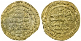 GREAT SELJUQ: Takish Beg, ca. 1062-1084, AV dinar (4.56g), Warwarlij, AH476, A-1673A, ruler cited as shihab al-din takish arslan, with Malikshah as ov...