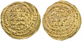 ZANGIDS OF AL-MAWSIL: Mahmud, 1219-1233, AV dinar (4.49g), al-Mawsil, AH619, A-1869, citing the Ayyubid overlord al-Kamil, the caliph al-Nasir, and th...