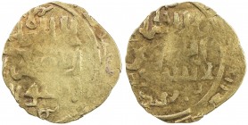 GREAT MONGOLS: Anonymous, ca. 1220s-1240s, AV dinar (2.29g), Samarqand, AH6xx, A-B1967, kalima only on both sides, weakly struck, VF.
Estimate: USD 2...