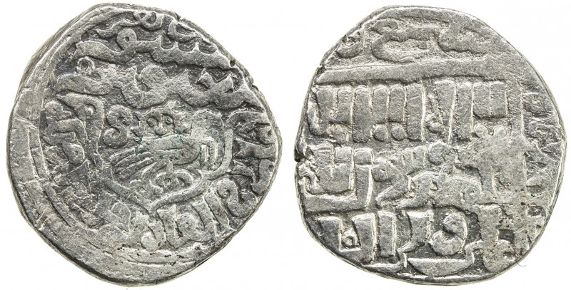 ILKHAN: Ghazan Mahmud, 1295-1304, AR dirham (2.50g), Astarabad, AH(6)97, A-2168C...