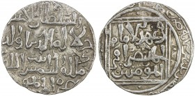 DELHI: Jalalat al-Din Raddiya, 1236-1240, AR tanka (10.65g) (Lakhnauti), AH635, G-B57 (sic), struck in Bengal, but in the name of the Delhi queen, bol...