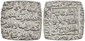 DELHI: Qutb al-Din Mubarakshah I, 1316-1320, AR square tanka (10.89g), Hadrat Dar al-Khilafa, AH718, G-D261, superb strike, choice EF, R. 
Estimate: ...