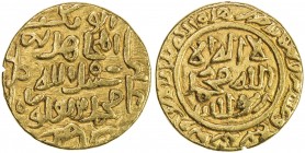 DELHI: Muhammad III b. Tughluq, 1325-1351, AV tanka (10.82g), Dar al-Islam, AH727, G-D341, entitled al-mujahid fi sabil Allah, "the warrior in the pat...
