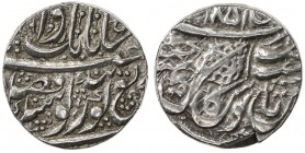 SIKH EMPIRE: AR nanakshahi rupee (11.13g), Amritsar, VS1851, KM-20.1, Herrli-01.07, unusually fine obverse engraving, perhaps the work of a newly empl...