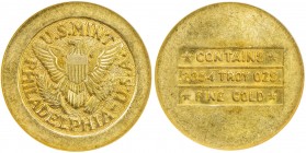 SAUDI ARABIA: 'Abd al-'Aziz b. Sa'ud, 1926-1953, AV pound, ND (1947), KM-35, struck at the Philadelphia Mint to pay for shipments of Arabian oil, much...