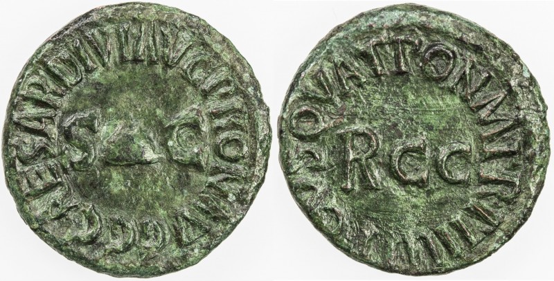 ROMAN EMPIRE: Caligula, 37-41 AD, AE quadrans (2.42g), Rome, RIC-52 (1st ed.); R...