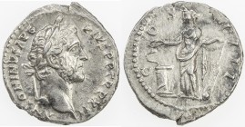 ROMAN EMPIRE: Antoninus Pius, 138-161 AD, AR denarius (2.97g), Rome, RIC-181; BMC-670, struck 148-149 AD, laureate head right, ANTONINVS AVG PIVS P P ...