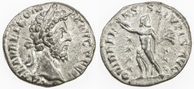 ROMAN EMPIRE: Commodus, 177-193 AD, AR denarius (3.21g), Rome, RIC-256; Cohen-245, struck 191-192 AD, laureate head right, L AEL AVREL COMM AVG P FEL ...