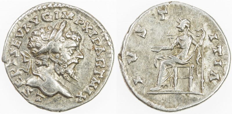ROMAN EMPIRE: Septimius Severus, 193-211 AD, AR denarius (2.73g), Laodicea ad Ma...