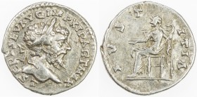 ROMAN EMPIRE: Septimius Severus, 193-211 AD, AR denarius (2.73g), Laodicea ad Mare, RIC-505; BMC-660, struck 198-202 AD, laureate head right, L SEPT S...