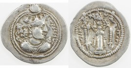 SASANIAN KINGDOM: Valkas, 484-488, AR drachm (4.02g), AS (the Treasury mint), ND, G-178, choice VF.
Estimate: USD 120 - 150