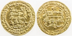 BUWAYHID: 'Imad al-Din Abu Kalinjar, 1024-1048, AV dinar (4.10g), Suq al-Ahwaz, AH421, A-B1584, estimated at 60-70% gold content, AU, R. This type was...
