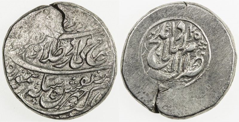 DURRANI: Taimur Shah, 1772-1793, AR rupee (11.10g), Balkh, AH"125" (for 1205), A...