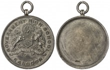 BURMA: AR medal (15.29g), ND, 33mm, GOVERNMENT HIGH SCHOOL / RANGOON // space empty for engraving, hallmarks below, with loop as made, EF.
Estimate: ...