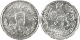 IRAN: Reza Shah, 1925-1941, AR 2000 dinars, SH1308, KM-1104, nice full luster, NGC graded MS62.
Estimate: USD 110 - 130