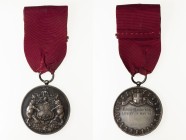 GREAT BRITAIN: AR medal (67.38g), 1851, Garnett pl II, 3, 51mm silver livery medal for the City of London, Worshipful Company of Cutlers, by B. Wyon, ...