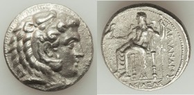 MACEDONIAN KINGDOM. Alexander III the Great (336-323 BC). AR tetradrachm (26mm, 16.65 gm, 9h). XF, porosity. Late lifetime to early posthumous issue o...