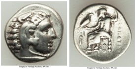 MACEDONIAN KINGDOM. Alexander III the Great (336-323 BC). AR drachm (17mm, 4.27 gm, 10h). VF. Lifetime issue of Lampsacus, ca. 328-323 BC. Head of Her...