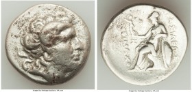 THRACIAN KINGDOM. Lysimachus (305-281 BC). AR tetradrachm (29mm, 16.30 gm, 1h). Fine. Magnesia ad Maeandrum, ca. 297/6-282/1 BC. Diademed head of deif...